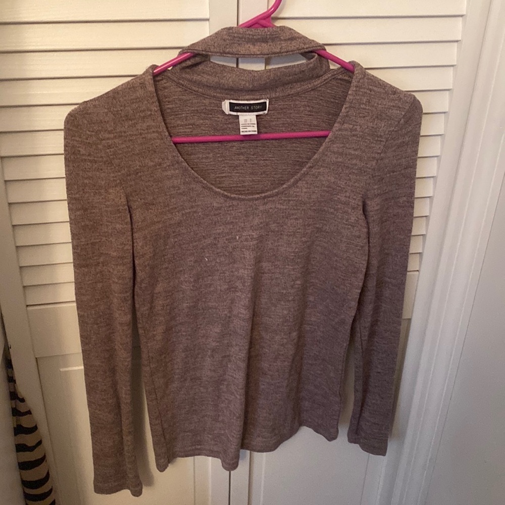 Purple sweater